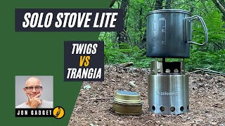 Solo Stove Lite Review  With Trangia Comparison  Hiking Gear  Camping Stove