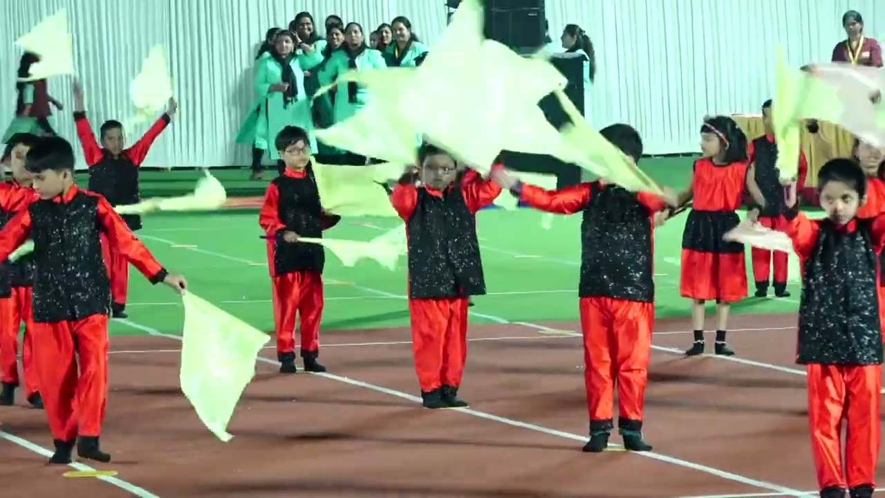 Bhavyansh unicent school miyapur sports day 2025 26 waves of unity 1a 1b 1c 1080 publer io