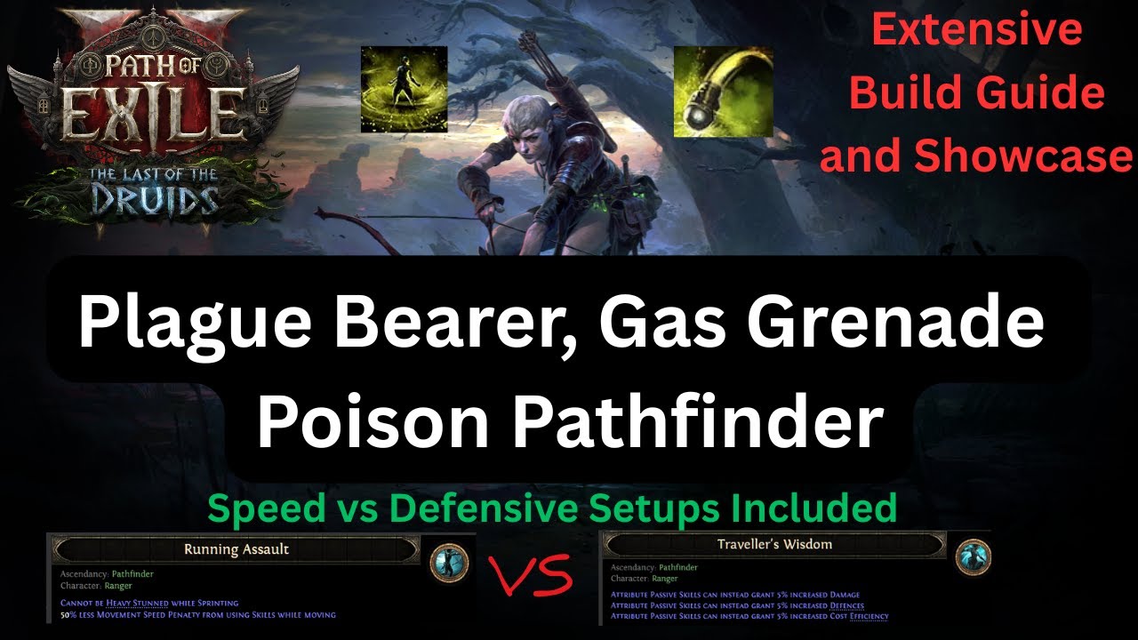 [POE2 0.4] Plague Bearer Gas Grenade Pathfinder | An optimised Low-Budget All-Rounder