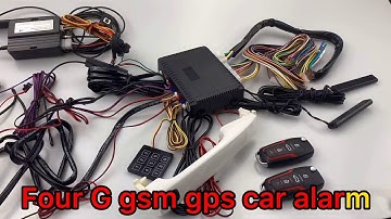 4G gsm gps car alarm compositions introduction know what should you get