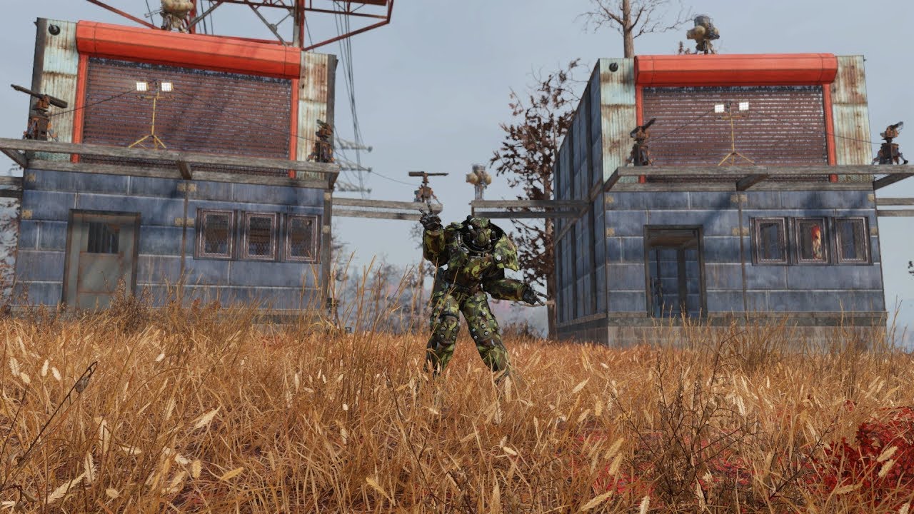 fallout 76 best base TWO RESOURCE NODES - YouTube