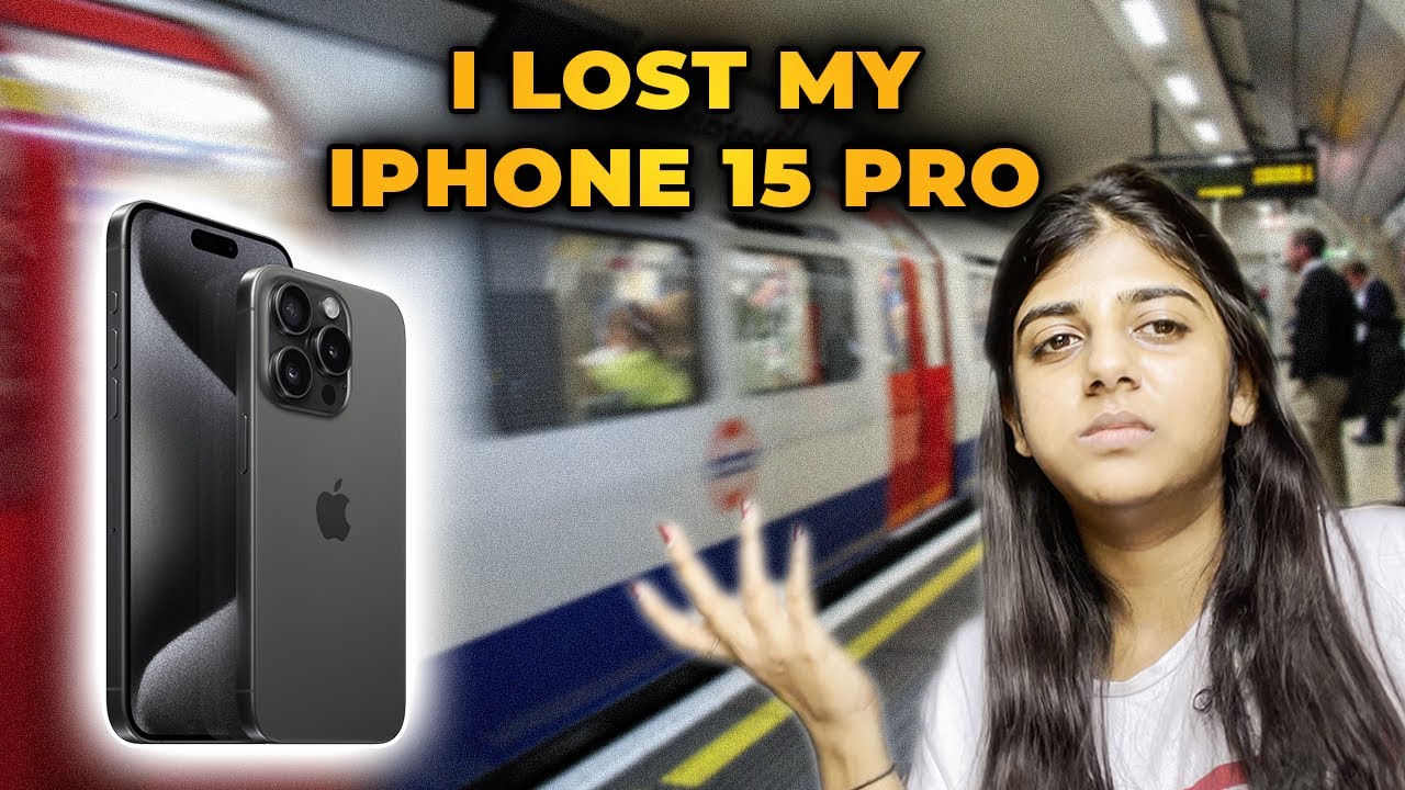 I lost my iphone 15 pro worst day in london gabriella