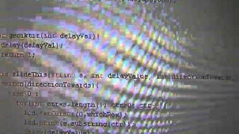 Arduino ve LCD Display ile Kayan Yazı - thewebblog.net