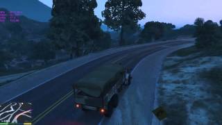 Gta V PC odc.27 Trevor przejmuje konwój wojskowy screenshot 2
