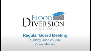 June 25, 2020 Board Meeting