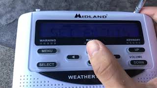 Lawton Oklahoma Weather Radio Station WXK86 Broadcast Cycle 6-11-20