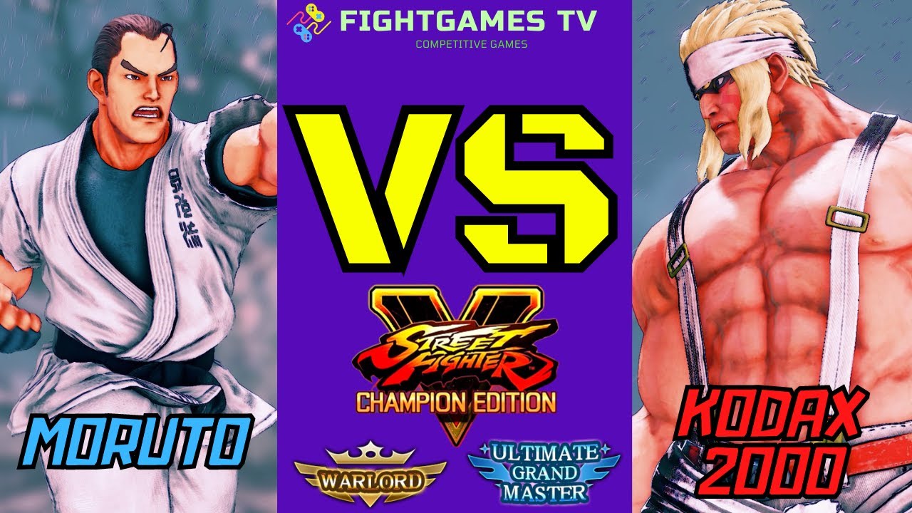 SFV CE 💥 Moruto (Dan) X Kodax2000 (Alex) 💥スト5💥SFV ✨FIGHTGAMESTV ✨