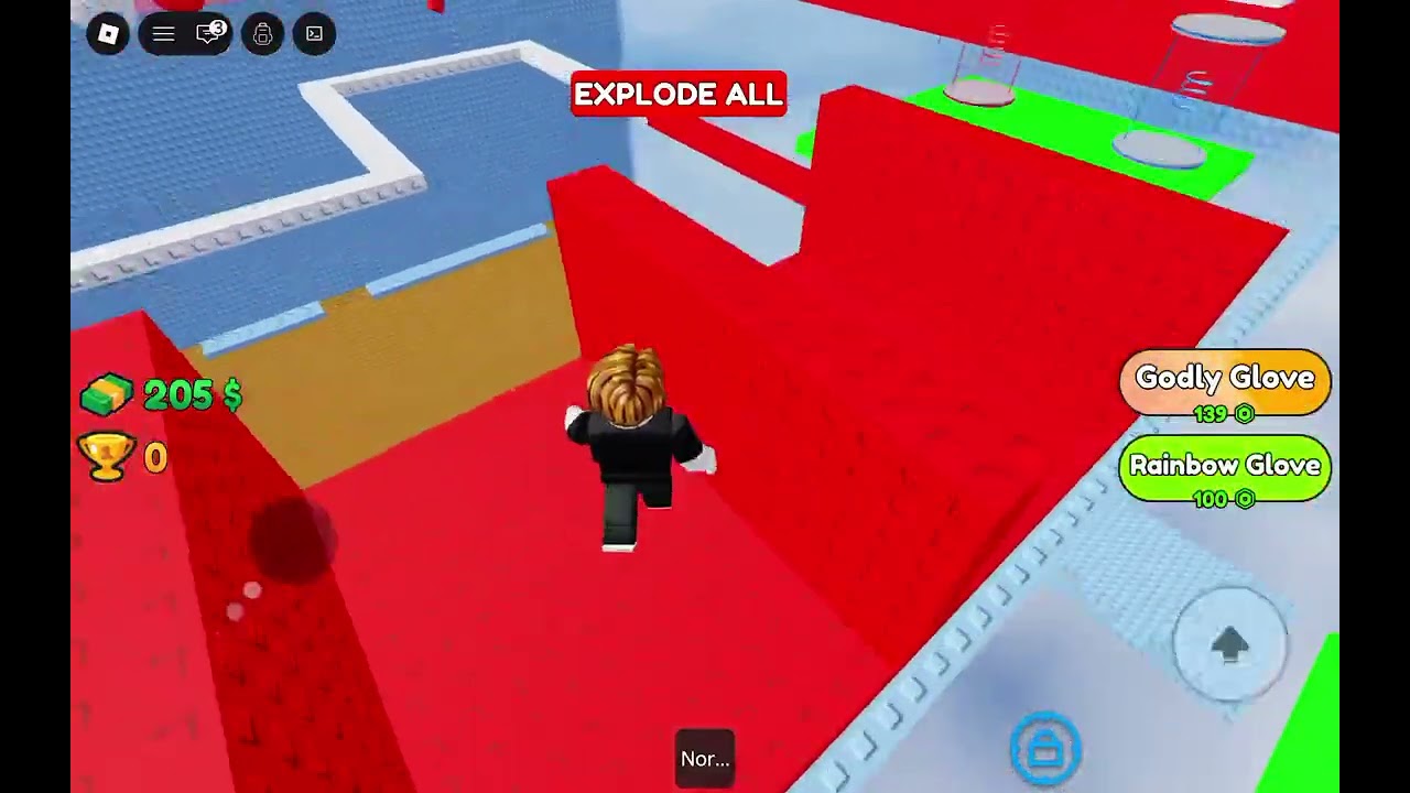 Hungry scary worm eat you when you no parkour part2