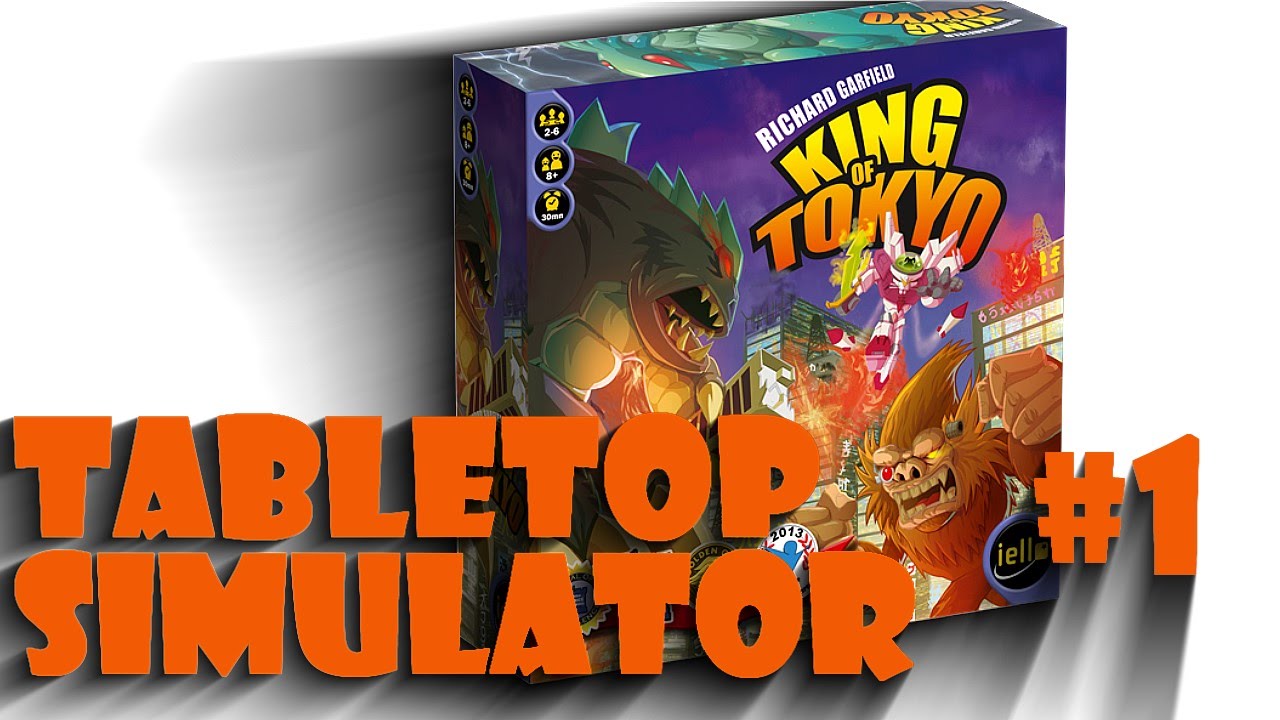 Tabletop Simulator King of Tokyo 1 "Coração!" RagingSticks