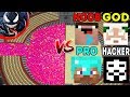 Minecraft Battle: Noob vs PRO vs HACKER vs GOD : SUPER GOD VENOM APOCALYPSE Challenge - Animation