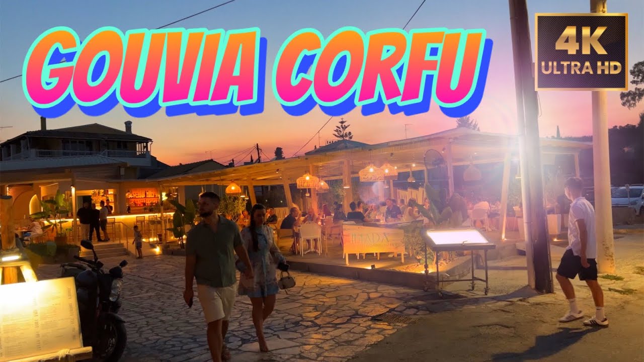 Gouvia Corfu Evening Walk