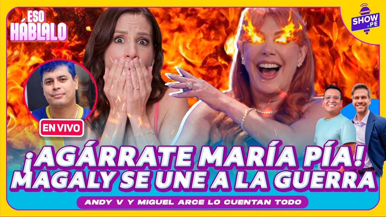 🔥¡MAGALY MEDINA SE UNE AL STREAM! ANDY V SIN FILTROS #showpe