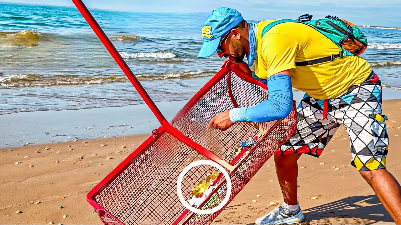 Создание и испытание машины для сбора сокровищ на пляже 👈 Протестировал в песке