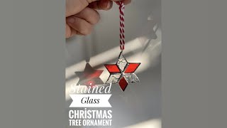 Stained Glass Christmas Ornaments / Snowflake making