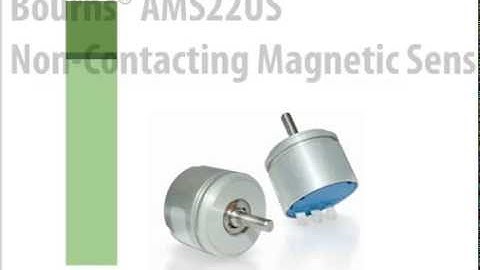 Training: Bourns® Model AMS22U Non-Contacting Analog Rotary Position Sensors