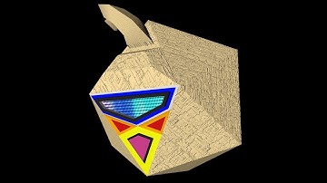 Cinema 4D Simple Robot Head With Animated Texture With Download Link