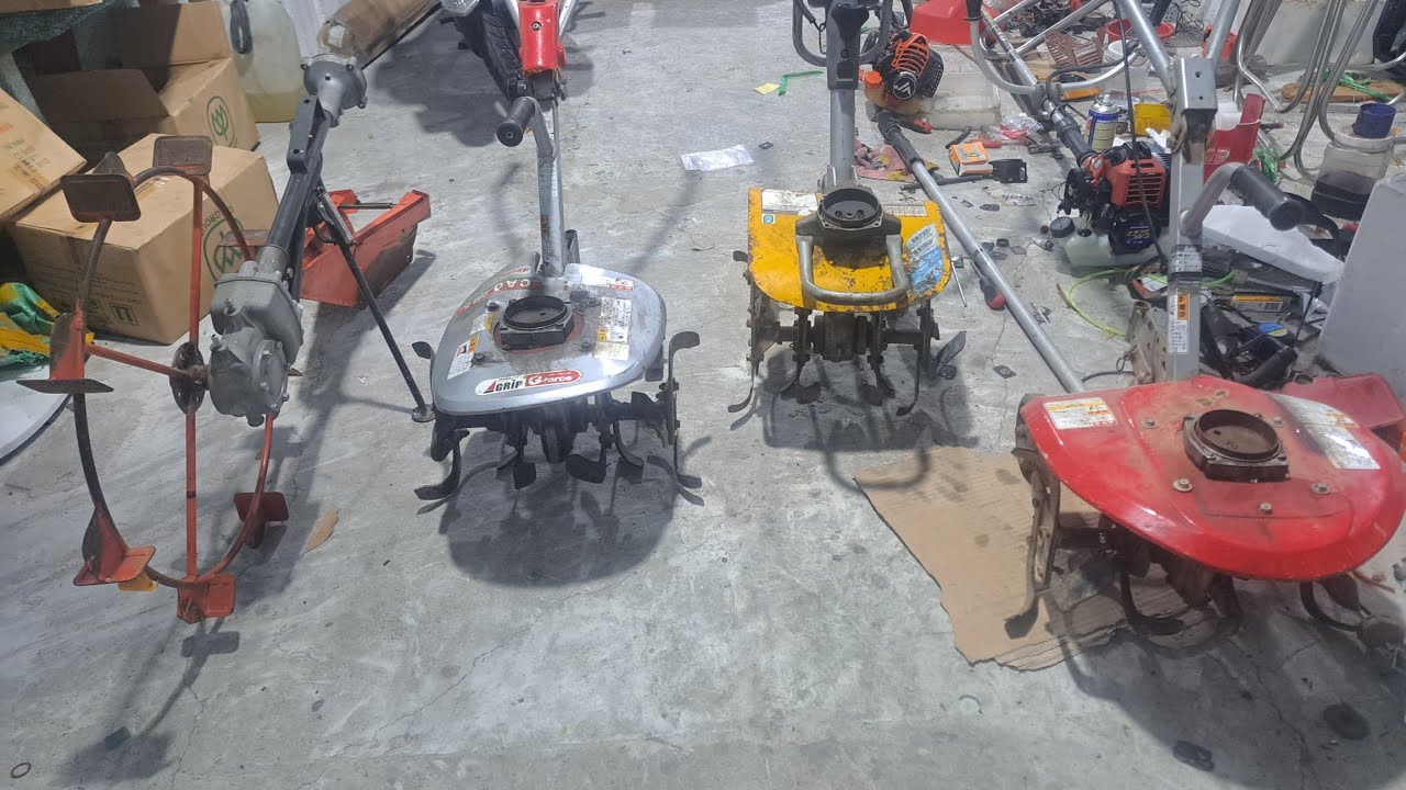 Sườn xới đất tum lớn, xích cưa bossco, máy siết bulong.(780k). Đt zalo: 090.757.9993 