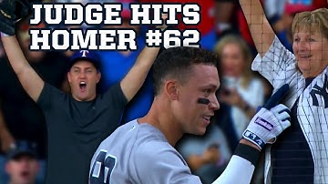 Aaron Judge breaks the AL home run record, a breakdown