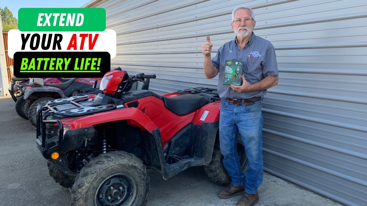 ATV Battery Maintenance: What to Do When Not in Use - YouTube