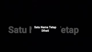 Eye  Satu Nama Tetap Dihati shorts subscribe