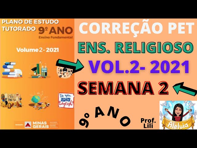 Prova 8ano ensino religioso 2b pet 2