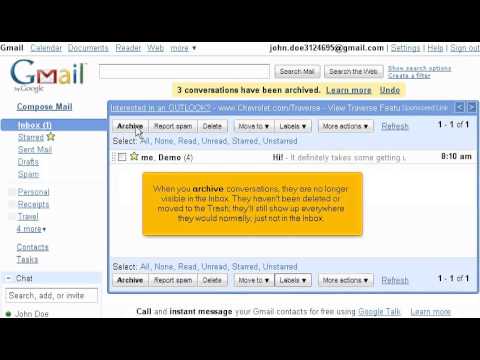 How to manage email conversations in Gmail