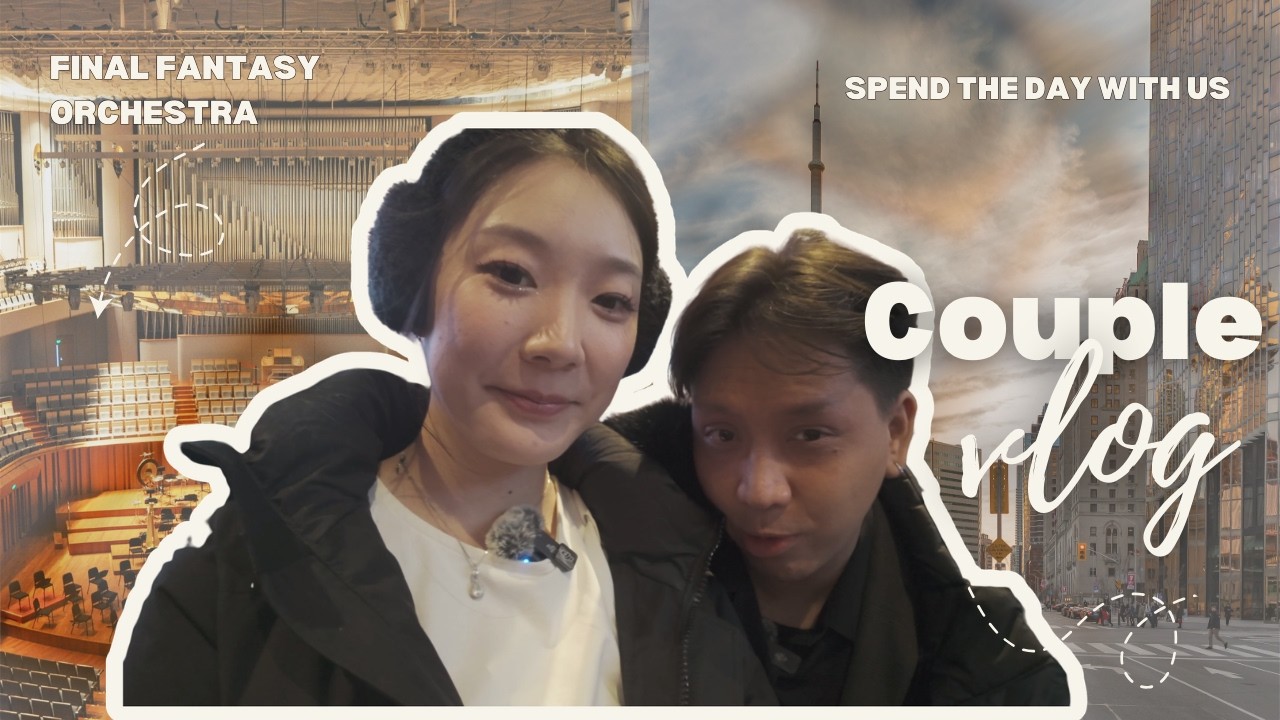 A Day in Our Married Life | Work in Downtown Toronto + Final Fantasy Orchestra