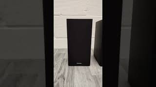 Pair of Pioneer S-HM10 Bookshelf Speakers / 4 Ohm, 15W / Black