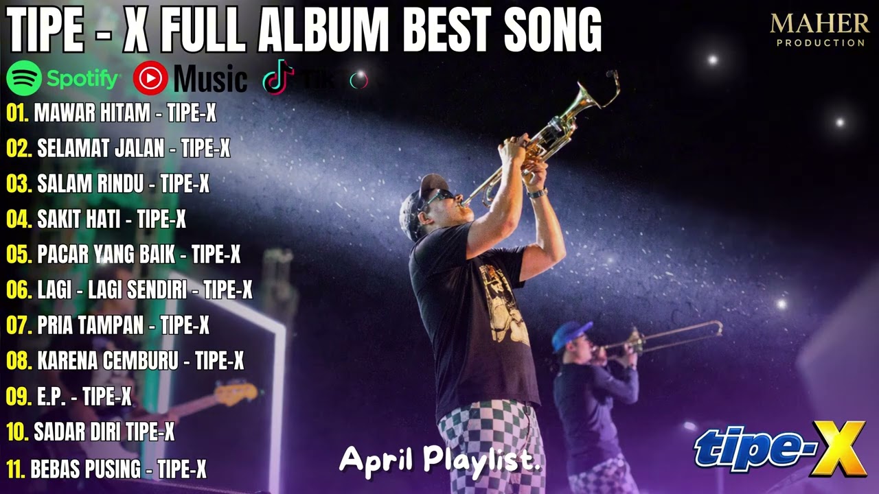 TIPE-X FULL ALBUM BEST SONG 2026 🔥 Kumpulan Lagu Ska Indonesia Terbaik \u0026 Terpopuler