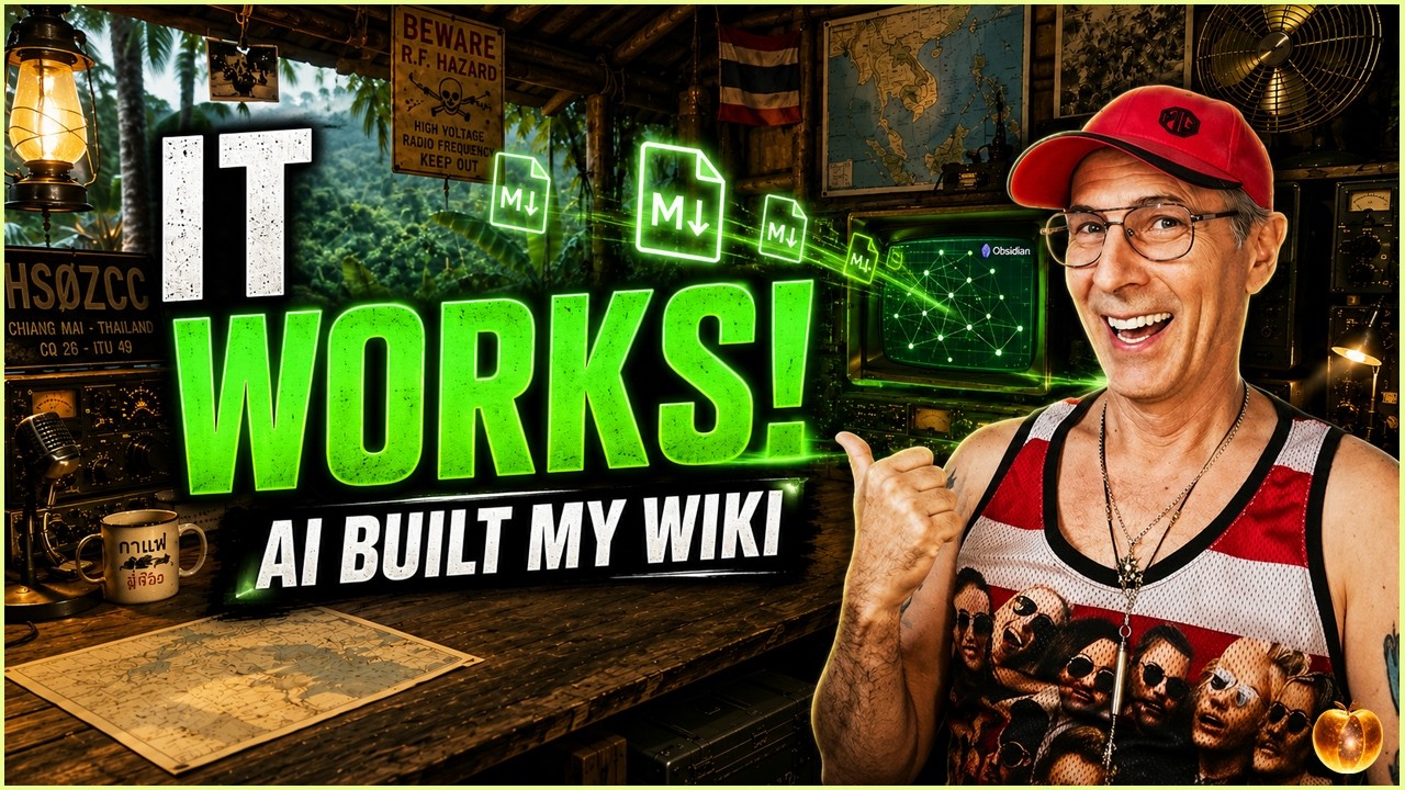 Thumbnail for It Actually Works! My AI Just Built Its Own Knowledge Base