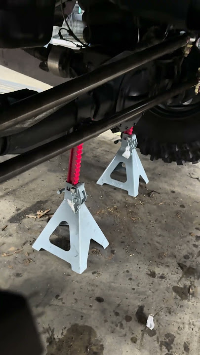 How many jack stands are too many jack stands. Excluding harbor freight jack stands. #tools #custom