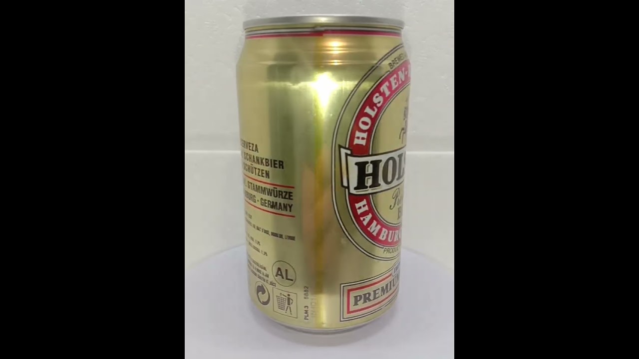 Empty Beer Can HOLSTEN 330 ml. Germany 1996 Top Open!