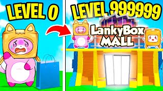 Can We Build The BIGGEST MALL EVER In ROBLOX MALL TYCOON?! (LANKYBOX FOXY & BOXY!)