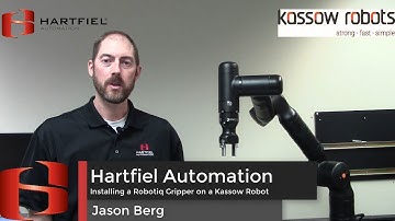 Kassow Robots Robotiq Gripper Setup