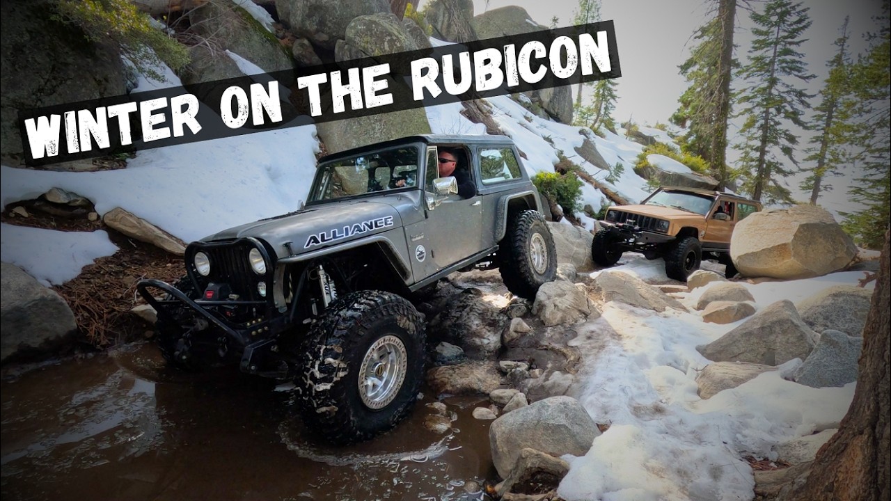 Другие застряли, мы — нет! | Зима на тропе Рубикон