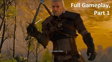 The Witcher 3 Walkthrough - No Commentary (Full Playthrough, Immersive Experience) [4K60] - Part 1