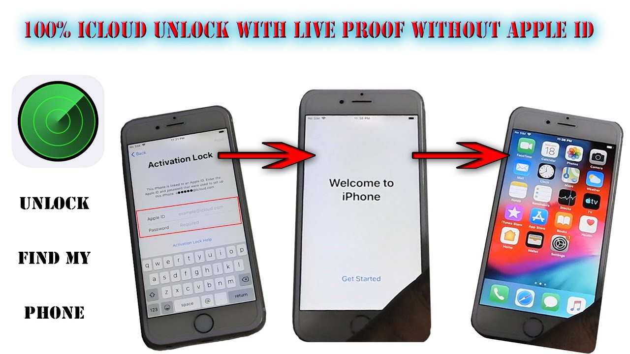 How To Remove Icloud From Iphone Without Apple Id Password Youtube