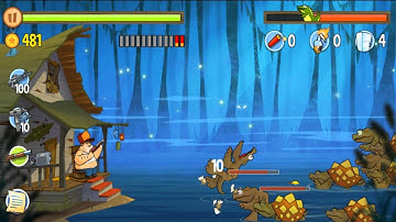 Swamp Attack Gameplay Walkthrough - Level 1-16 for Android/IOS
