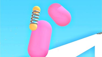 Bouncy Stick ⚾↕⛳ Games All Levels 🤩 Gameplay iOS, Android Mobile Walkthrough Update Pro Mix LVL