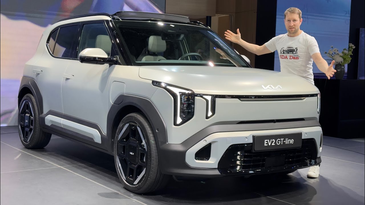 Первый взгляд на новый Kia EV2 2026 года: обзор.