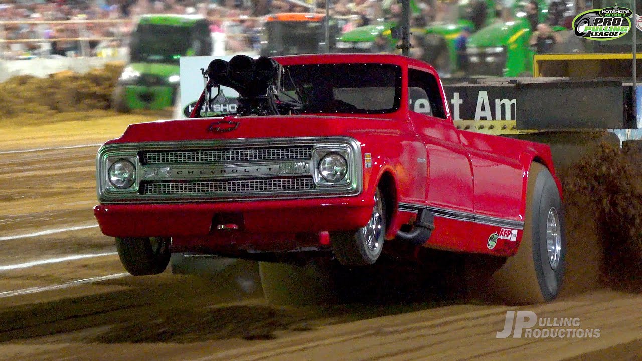 Truck Pulling 2025: Super Modified 2wd Trucks pulling at the Vanderburgh County Fair! Pro Pulling
