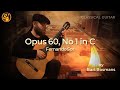 Opus 60 no 1 in C - Fernando Sor - Classical guitar