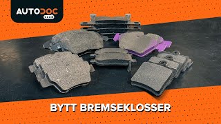 Hvordan bytte Bremsekloss-sett - online gratis video