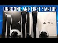 PS5 And PS5 Digital Edition Unboxing: First Boot Up, Taking Plates Off, Installing New SSD Too Early