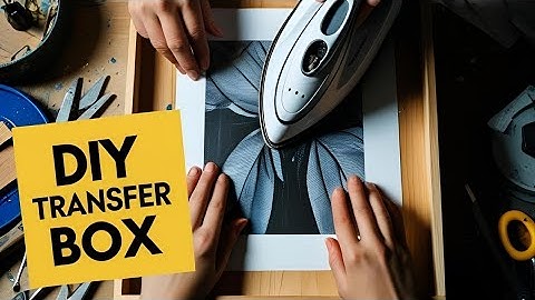 DIY Image Transfer on Wood Box | Acetone & Iron Methods