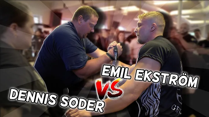 Emil Ekstrm vs Dennis Soder Arm Wrestling Supermatch
