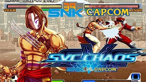 SNK vs. Capcom: SVC Chaos Hardest-Vega Fabio No Lose ALL