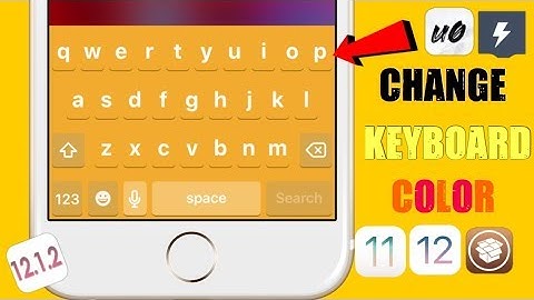 How to Change Keyboard Color iOS 12 - 12.1.2 for FREE on iPhone,iPad & iPod Touch!