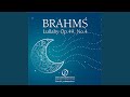 5 Lieder Op 49 No 4 Wiegenlied Brahms S Lullaby mp3