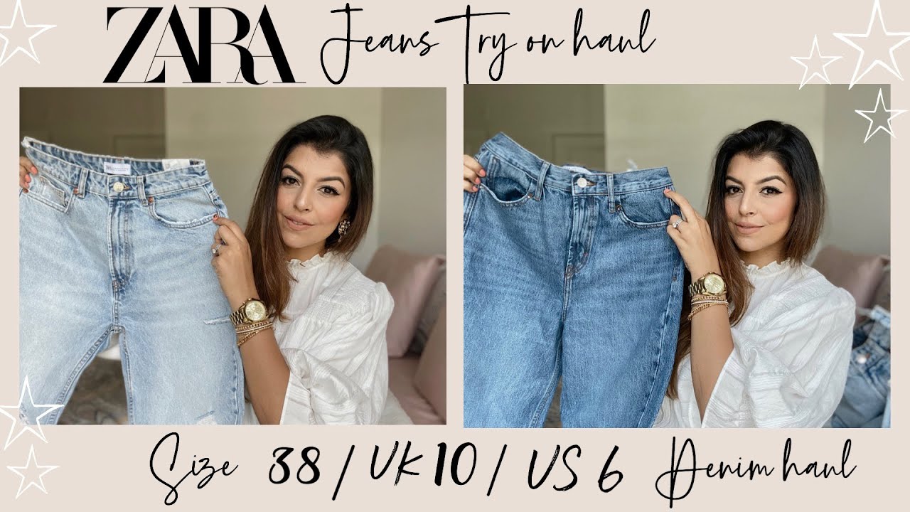 size jeans zara